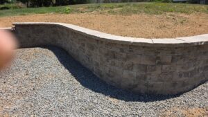 Stone Retaining Wall